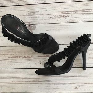 Nina ruffle heels